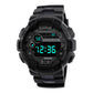 ⌚ Digitale sportwatch met groot display en LED-backlight – afleesbaar bij zon en duisternis, licht en stevig.