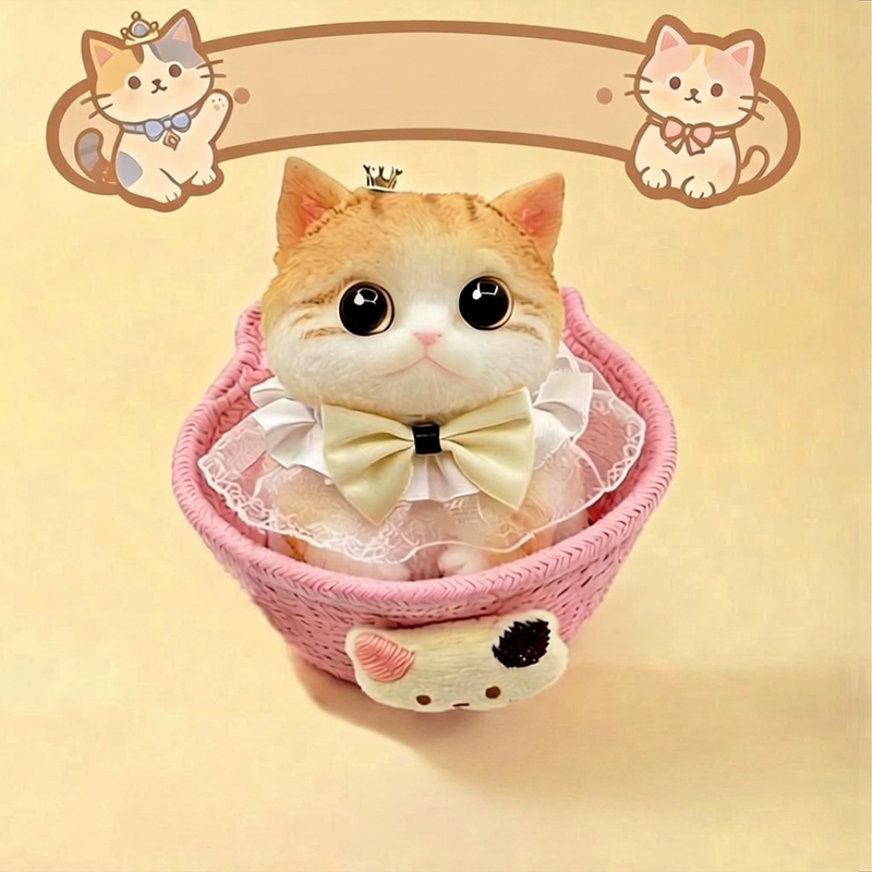 🐱 50% korting! Schattige kattenknuffel – ultrazacht siliconen, langzaam terugverend & stressverlagend. Perfect voor bureau, studie & als cadeau – 11 stijlen! ✨💕