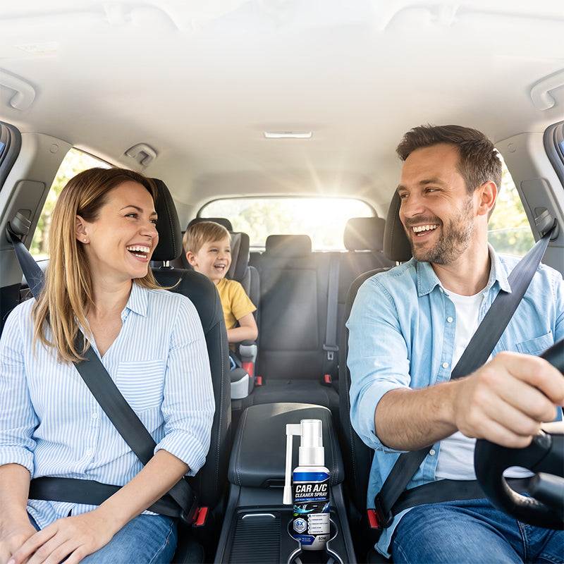 🚗 Airco-reiniger & geurverwijderaar – elimineert bacteriën en geurtjes, voor frisse lucht tijdens elke rit.