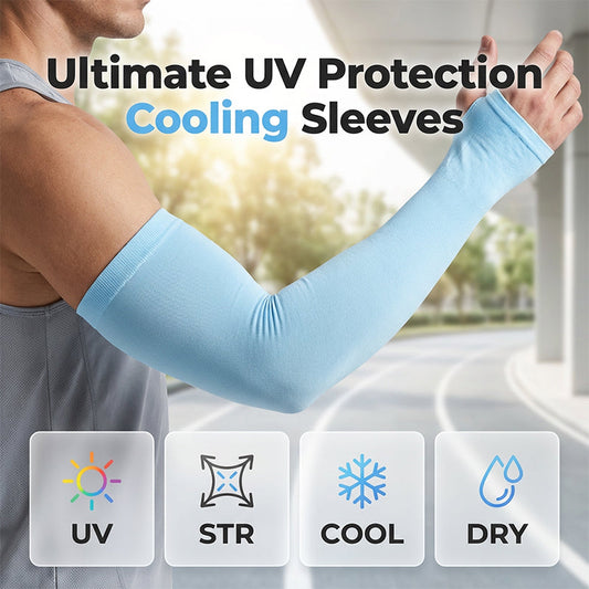 Unisex verkoelende armstukken met UV-bescherming