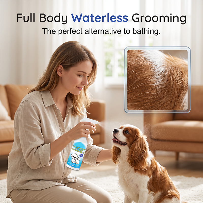 🐶 Ionenwater spray voor huisdieren – verwijdert traanvlekken, veilig voor ogen en geschikt voor honden en katten.