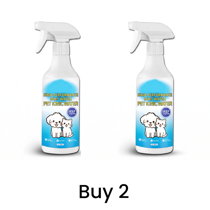 🐶 Ionenwater spray voor huisdieren – verwijdert traanvlekken, veilig voor ogen en geschikt voor honden en katten.