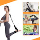 🦵 Multifunctionele rekoefenband – 7 lussen voor diepe stretch, perfect voor fitness, yoga en herstel.