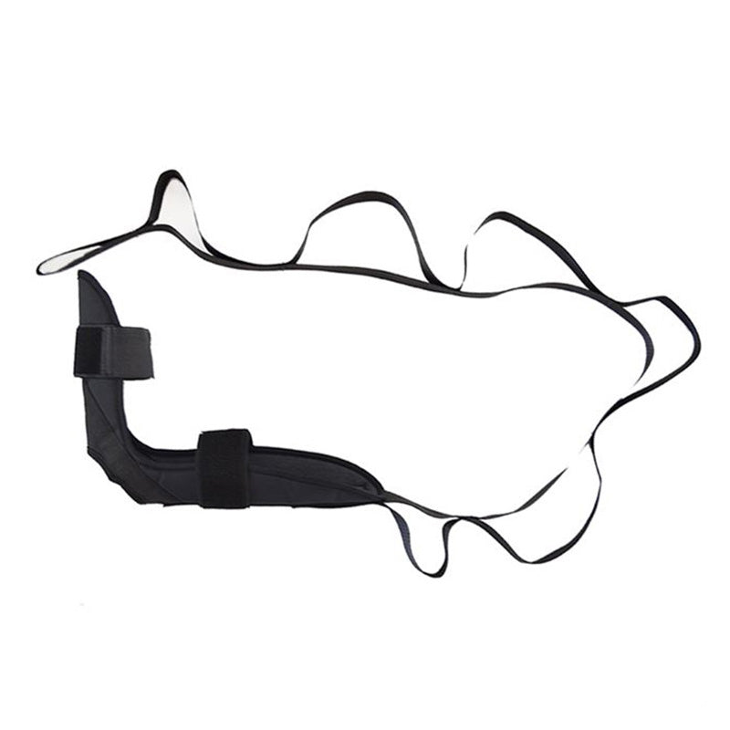 🦵 Multifunctionele rekoefenband – 7 lussen voor diepe stretch, perfect voor fitness, yoga en herstel.