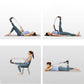 🦵 Multifunctionele rekoefenband – 7 lussen voor diepe stretch, perfect voor fitness, yoga en herstel.