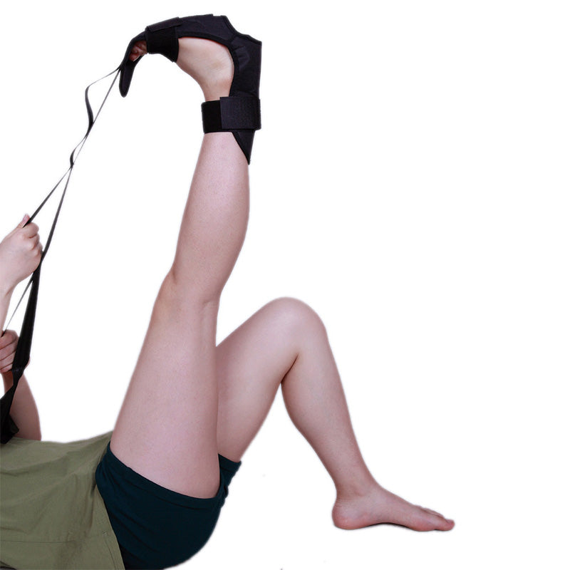 🦵 Multifunctionele rekoefenband – 7 lussen voor diepe stretch, perfect voor fitness, yoga en herstel.