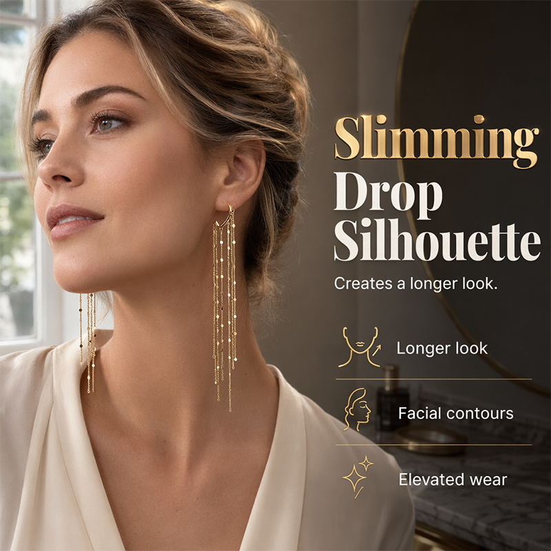 💃 50% korting! Gezichtsomlijstende kwastjesoorhangers – verlengen visueel de nek & maken het gezicht slanker. Lichtgewicht voor de hele dag! ✨👂