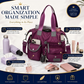 👜 Waterdichte totebag met 3 manieren dragen – ruim, stevig en perfect voor werk, sport of reis.
