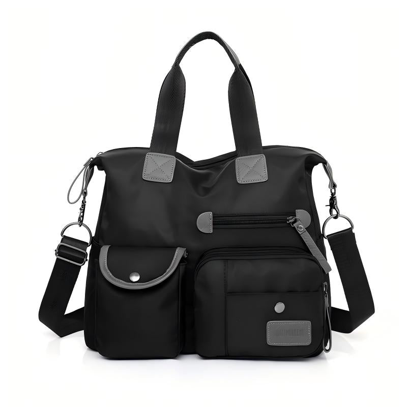👜 Waterdichte totebag met 3 manieren dragen – ruim, stevig en perfect voor werk, sport of reis.