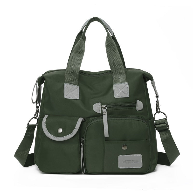 👜 Waterdichte totebag met 3 manieren dragen – ruim, stevig en perfect voor werk, sport of reis.