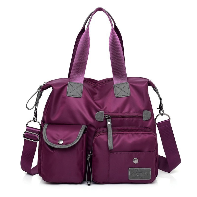 👜 Waterdichte totebag met 3 manieren dragen – ruim, stevig en perfect voor werk, sport of reis.