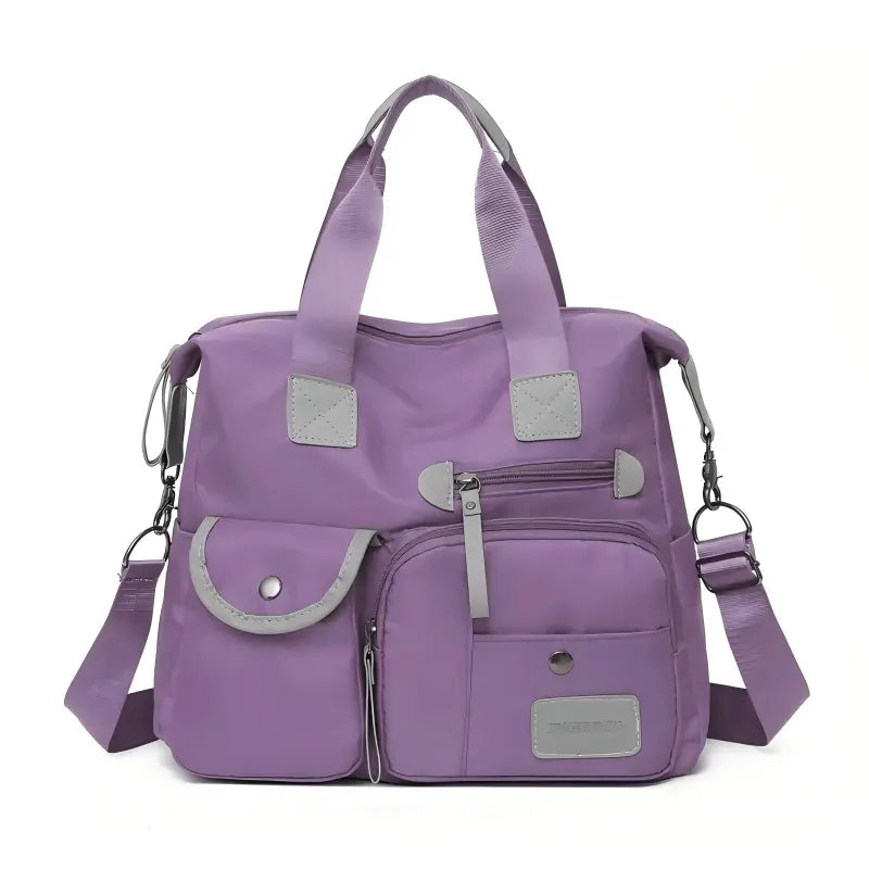 👜 Waterdichte totebag met 3 manieren dragen – ruim, stevig en perfect voor werk, sport of reis.