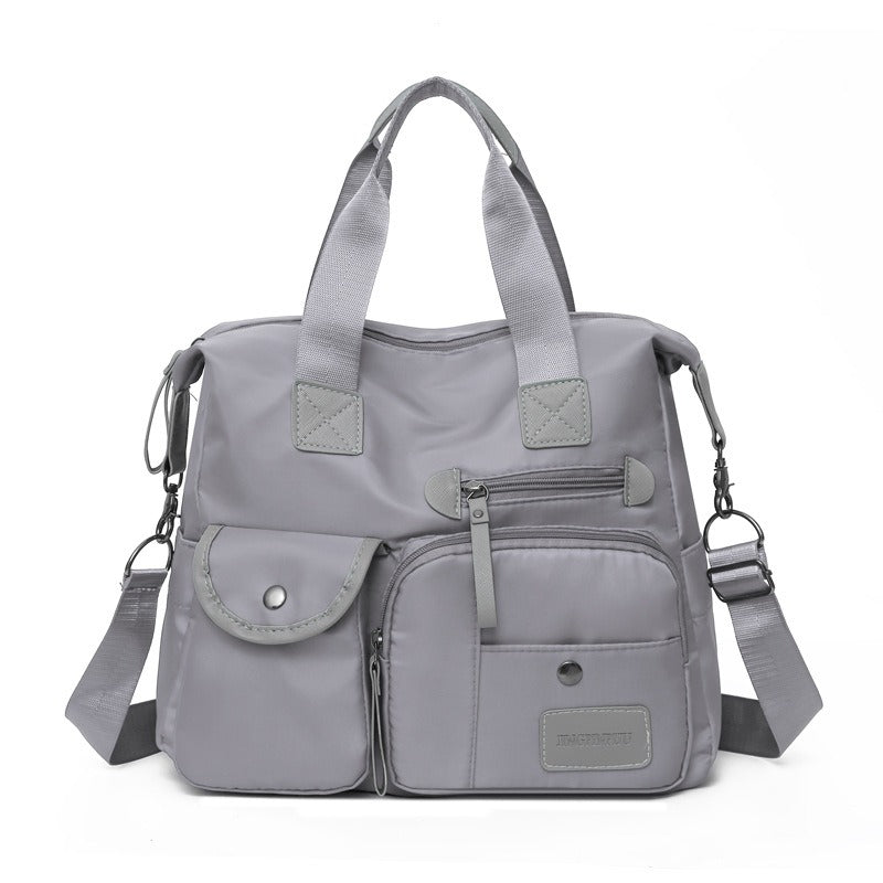 👜 Waterdichte totebag met 3 manieren dragen – ruim, stevig en perfect voor werk, sport of reis.