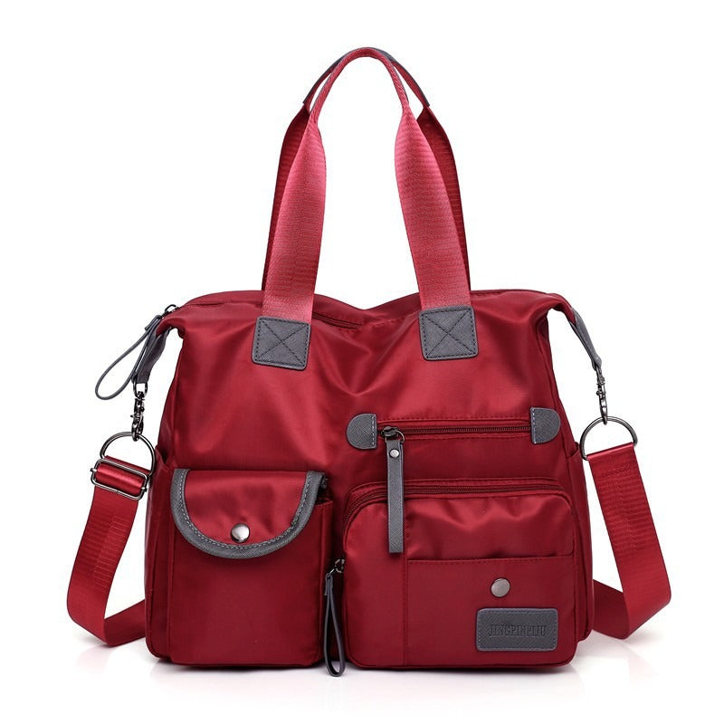 👜 Waterdichte totebag met 3 manieren dragen – ruim, stevig en perfect voor werk, sport of reis.