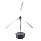 🌀 USB-oplaadbare opvouwbare vliegenventilator – beschermt tegen insecten, perfect voor kamperen en picknicken.