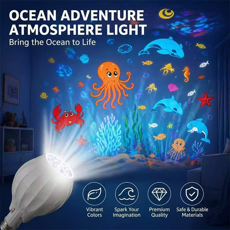 💡 180° draaibare LED-projectielamp – werpt licht en patronen, verstelbare hoek voor elke kamer.