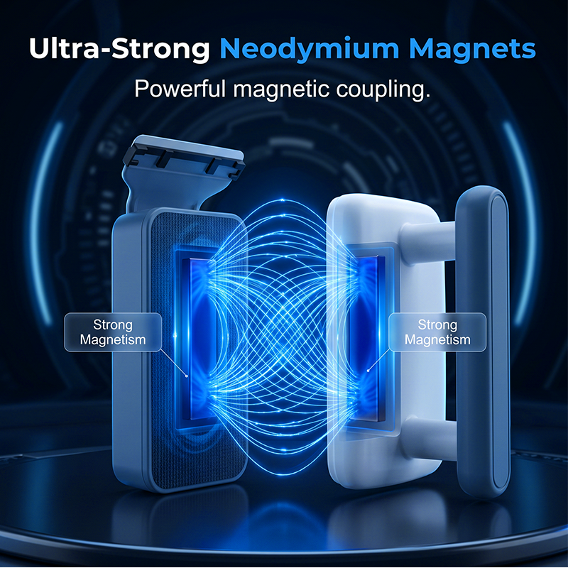 🐠 Magnetische aquariumglasreiniger – reinigt glas zonder natte handen, geschikt voor zowel binnen- als buitenkant.