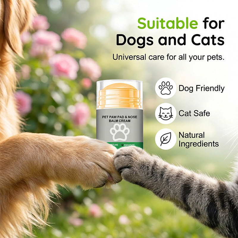 🐾 Hydraterende pootbalsemstick – geneest droge, gebarsten pootjes, veilig voor alle huisdieren.