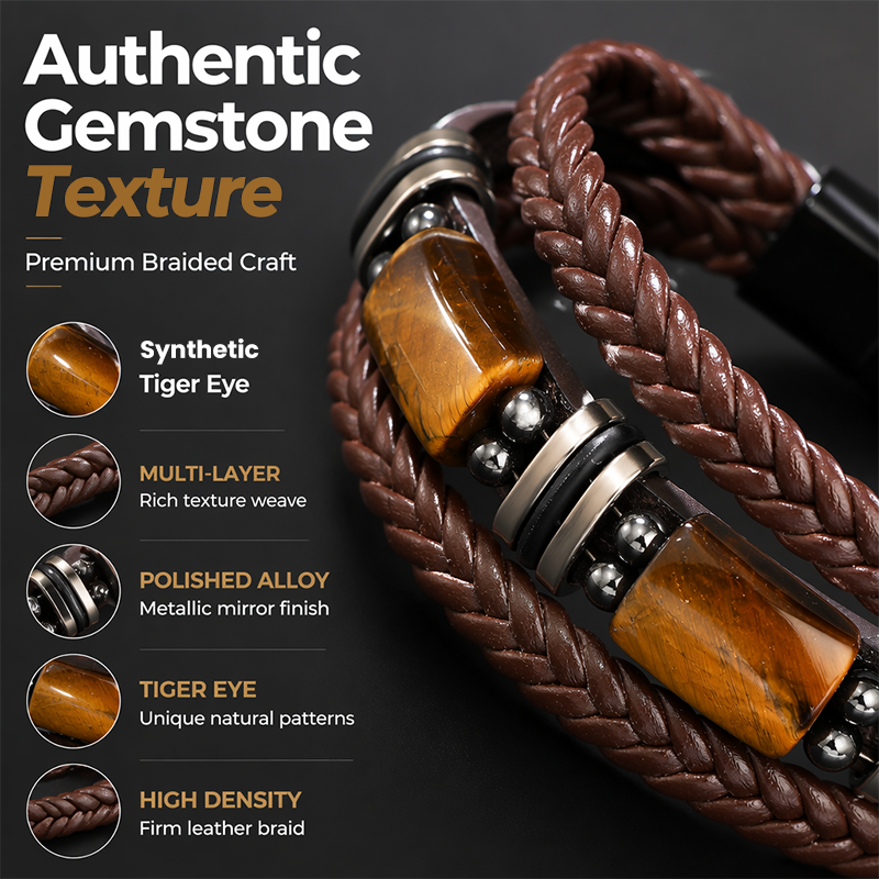 🏷️ 50% korting! Gevlochten PU armband – trendy, verstelbaar en perfect voor elke pols.