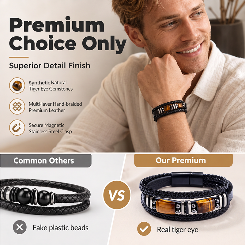 🏷️ 50% korting! Gevlochten PU armband – trendy, verstelbaar en perfect voor elke pols.