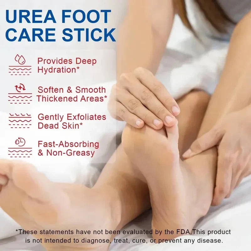 🎉42K+ Sold 🦶 Urea Foot Care Stick, Intensive Moisturizing Balm for Dry Cracked Heels & Dead Skin