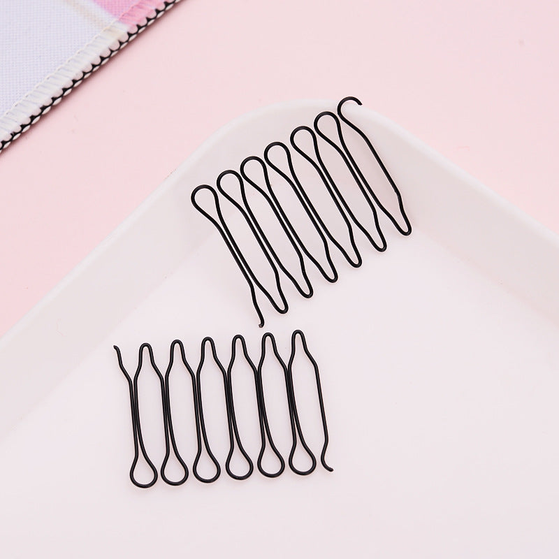 💇 Flexibele onzichtbare haarkam – temt pluizige haartjes, blijft onzichtbaar en past in elke tas