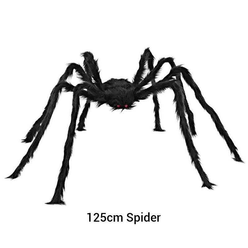 🕷️🎃 50% korting! Reuze Halloween spin – 👀 lichtgevende ogen, 💀 opvallende tuindecoratie – perfect voor enge avonden!