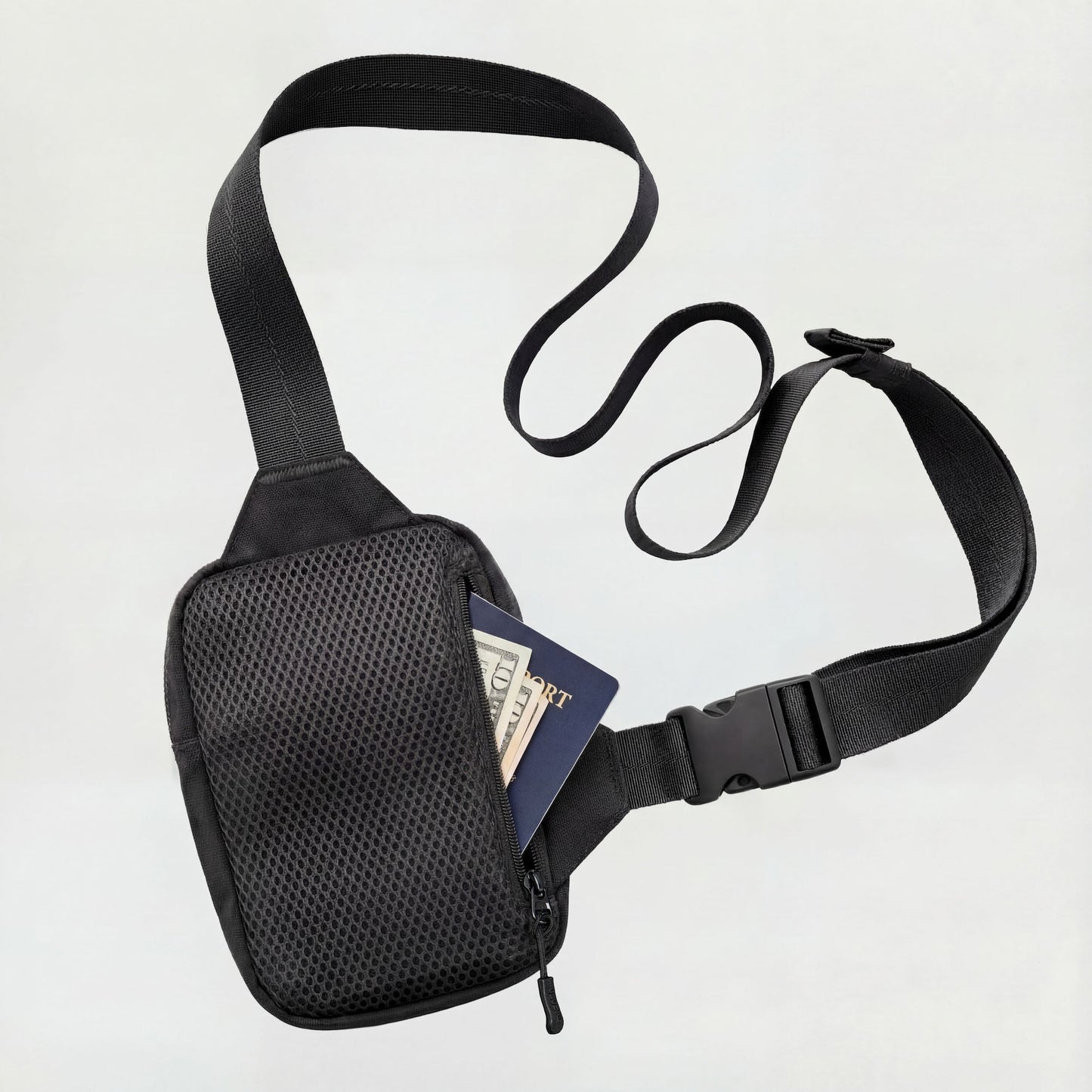 🎒 Anti-diefstal-schoudertas 2.0 – slim ontwerp, veilig en perfect voor op reis.