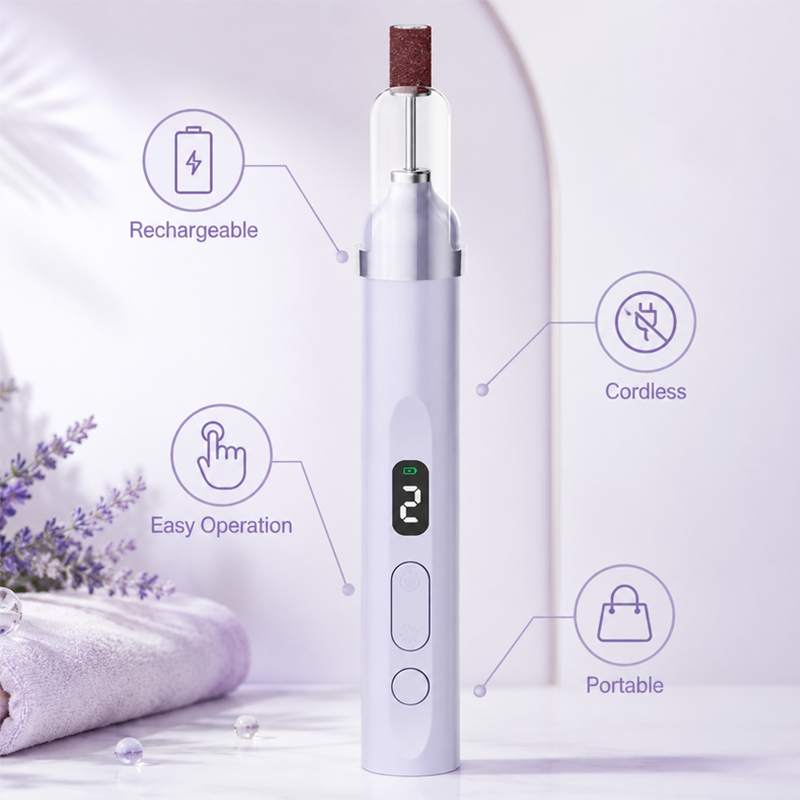 Draagbare multifunctionele elektrische nagelboormachin
