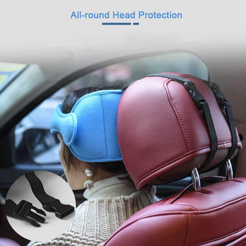 🚗 Auto slaap hoofdsteunband – ondersteunt hoofd en nek, comfortabel slapen onderweg.