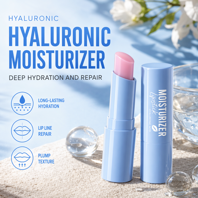 💋 Baume à lèvres à l'acide hyaluronique – hydrate, repulpe et répare les lèvres sèches instantanément.