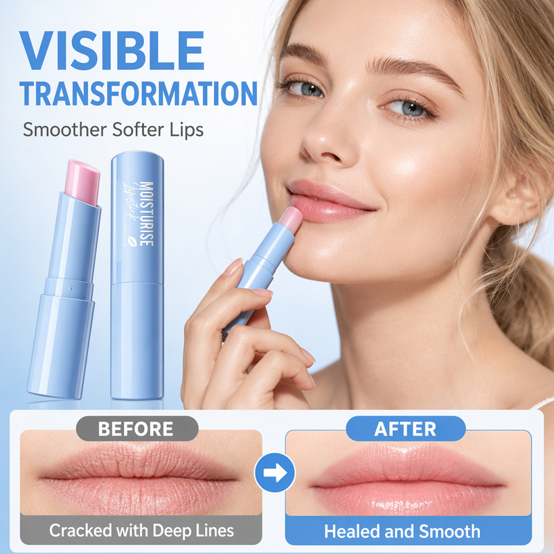 💋 Baume à lèvres à l'acide hyaluronique – hydrate, repulpe et répare les lèvres sèches instantanément.