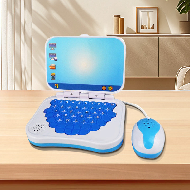 🧒 Tweetalige leercomputer voor baby's en peuters – speels leren van woorden, klanken en muziek.