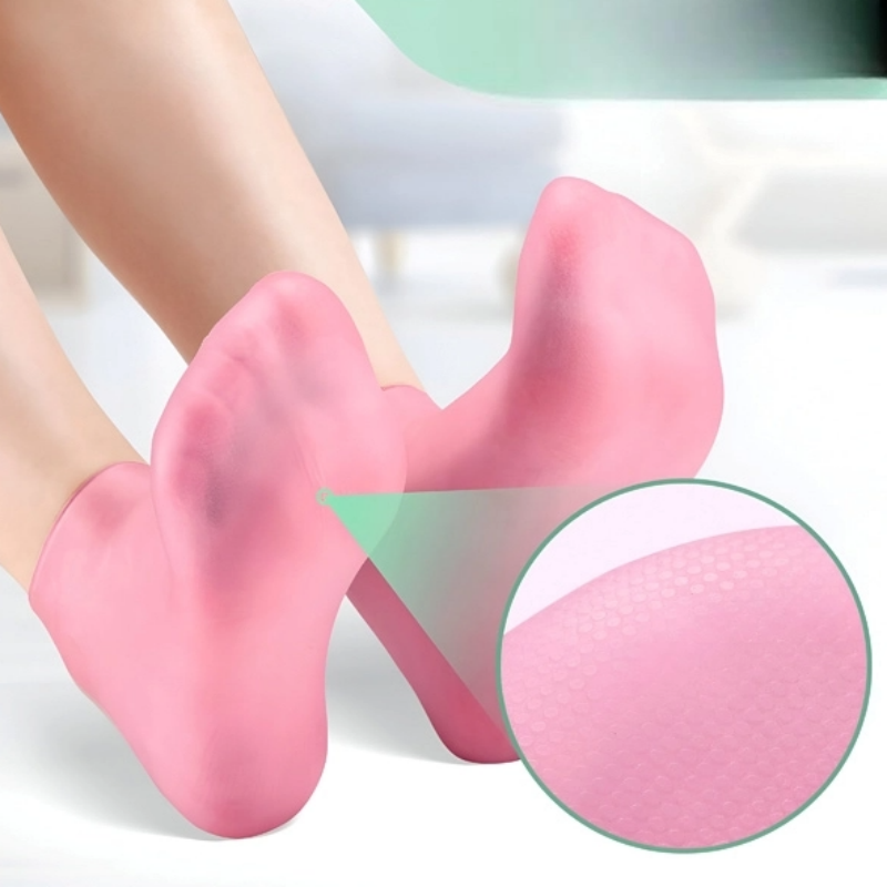 Silicone Gel Moisturizing Socks