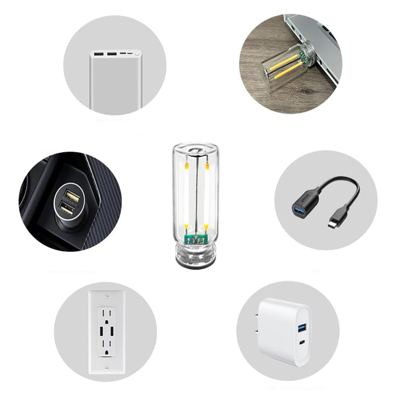 50% korting! USB touch glazen nachtlamp – 9 kleuren & dimbaar, laag energieverbruik. Perfect voor camping, auto & slaapkamer! ✨🔋