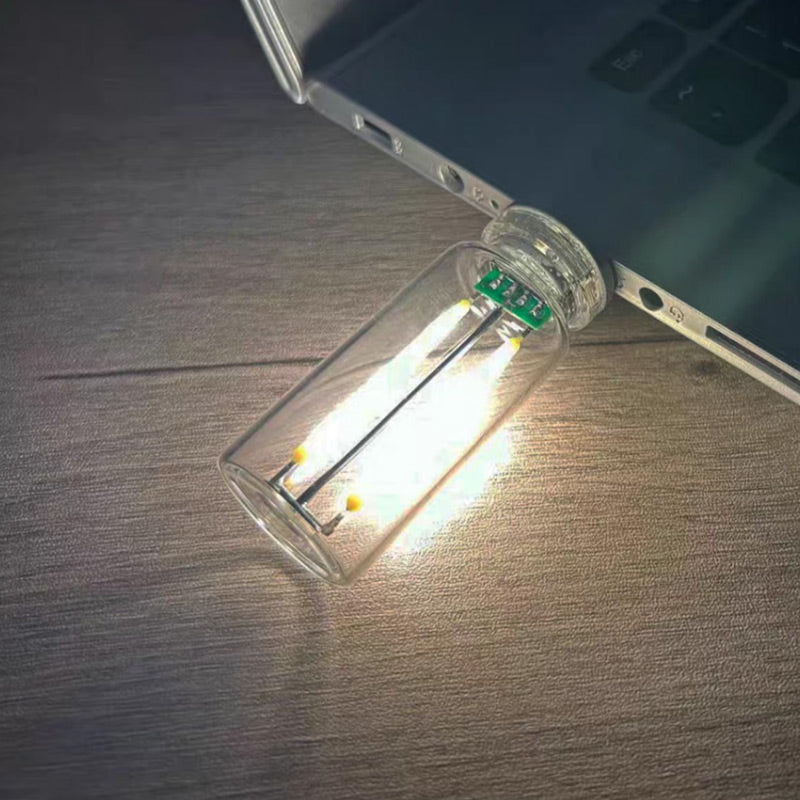 50% korting! USB touch glazen nachtlamp – 9 kleuren & dimbaar, laag energieverbruik. Perfect voor camping, auto & slaapkamer! ✨🔋