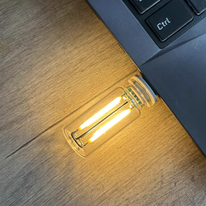 50% korting! USB touch glazen nachtlamp – 9 kleuren & dimbaar, laag energieverbruik. Perfect voor camping, auto & slaapkamer! ✨🔋