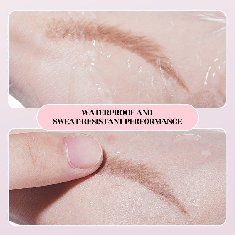 💗LAST DAY £9.99 - BUY 1 GET 1 FREE!!💗👩🏻‍🏭Recommended by beauty influencers! 💃🏻Waterproof, sweat-resistant and long-lasting makeup！Waterproof Eyebrow Pen with Micro-Fork Tip💧