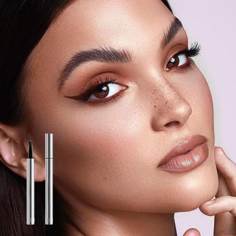 💗LAST DAY £9.99 - BUY 1 GET 1 FREE!!💗👩🏻‍🏭Recommended by beauty influencers! 💃🏻Waterproof, sweat-resistant and long-lasting makeup！Waterproof Eyebrow Pen with Micro-Fork Tip💧