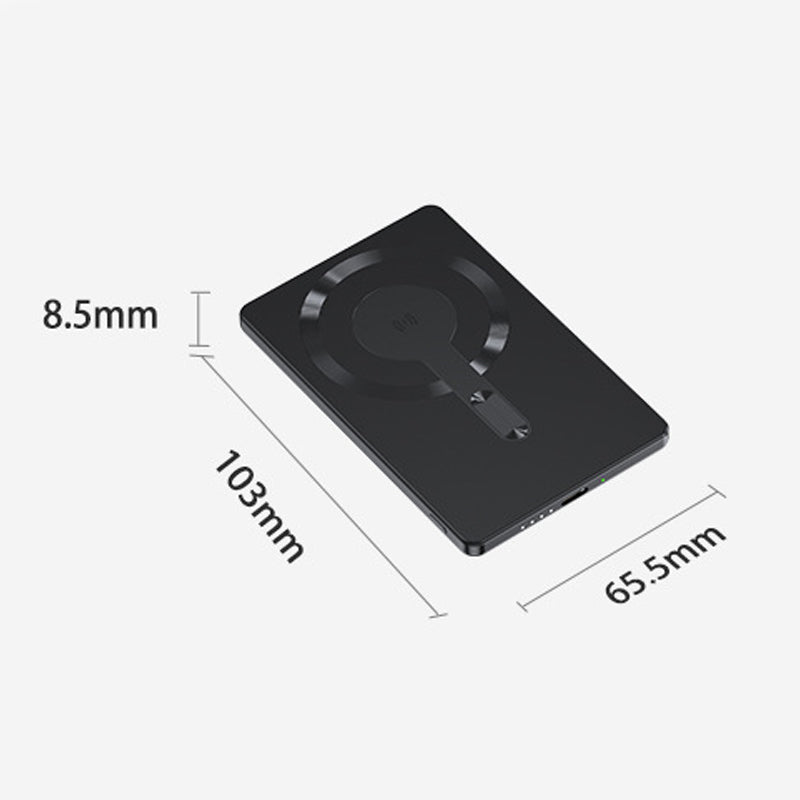 💥【50% OFF】🔥 Ultradunne Magneet Powerbank | 15W Draadloos+PD20W | 5000mAh | Aluminium | 5 Kleuren | NTC Veilig
