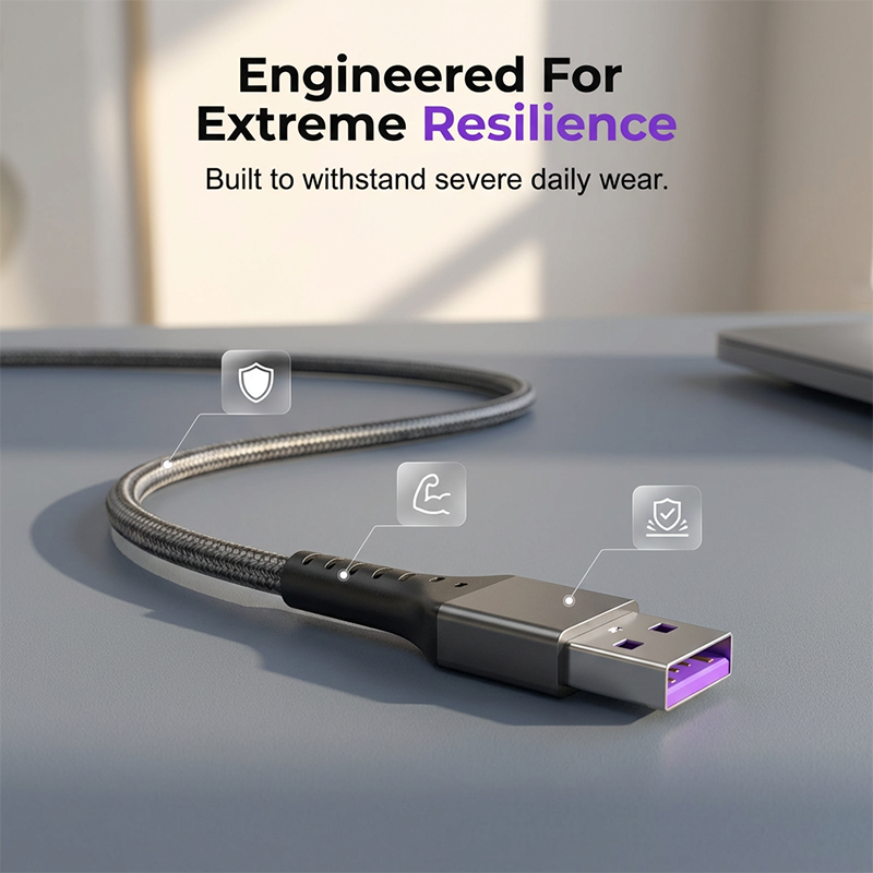 66W 3-in-1 Fast Charging Cable