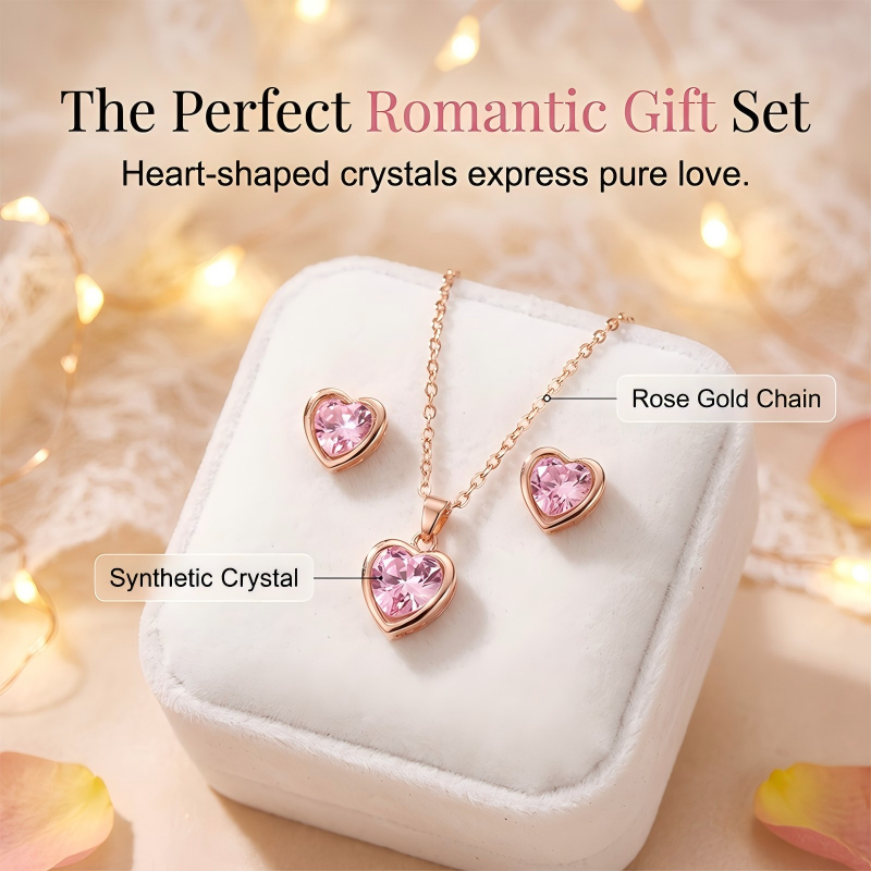 💥【50% OFF】🔥 Dames Horloge & Sieraden 5-delig Set | Vlinderwijzerplaat met Strass Quartz | Echte Leren Band Comfortabel | Bijpassende Hartvormige Ketting/Armband/Oorbellen/Ring | 4 Kleuren (Wit/Roze/Zwart/Zwart-Wit) | Perfect Cadeau 🎁