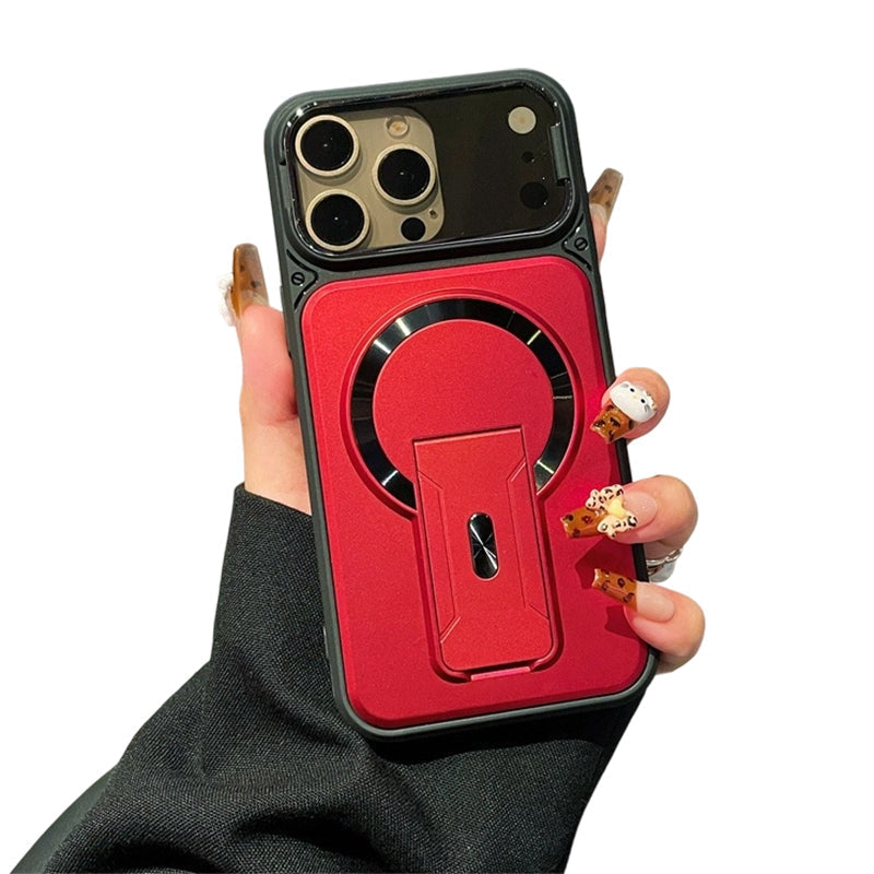📱 50% korting! Magnetische telefoonhoes – opklapbare lensbeschermer, onzichtbare metalen standaard & sterke magnetische grip. 3-in-1 bescherming! ✨🔒