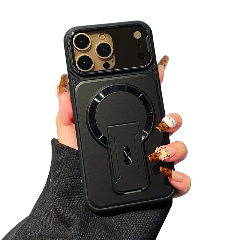 📱 50% korting! Magnetische telefoonhoes – opklapbare lensbeschermer, onzichtbare metalen standaard & sterke magnetische grip. 3-in-1 bescherming! ✨🔒