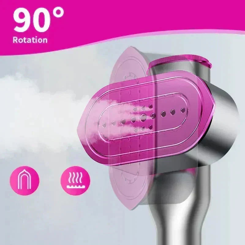 🥳2026 HETE UITVERKOOP💞MEER DAN 50.000 VERKOCHT!💥💨2-in-1 Stoomstrijkijzer & Stoomstrijker – doodt 99,99% van mijten en bacteriën. 5 seconden snel opwarmen, veilig voor zijde en katoen. Het onmisbare apparaat voor textielonderhoud. 🛡️🌿