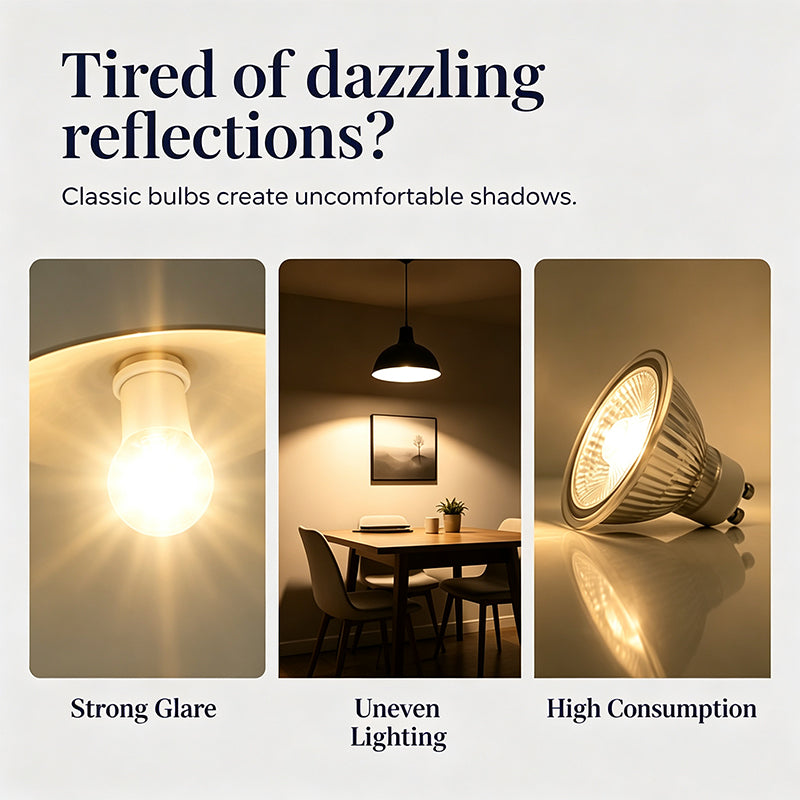 💎 50% korting! LED kristallamp – 360° kristalhelder schittering, gelijkmatige ringgloed & zachte antireflectiecoating. B22-fitting, 80 lm! ✨💡