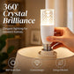 💎 50% korting! LED kristallamp – 360° kristalhelder schittering, gelijkmatige ringgloed & zachte antireflectiecoating. B22-fitting, 80 lm! ✨💡