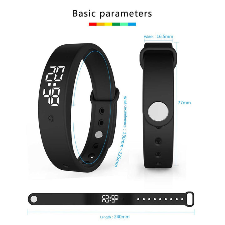 ⌚ 50% korting! Slimme sensorarmband – hartslag, slaap en stappen, waterdicht en draadloos