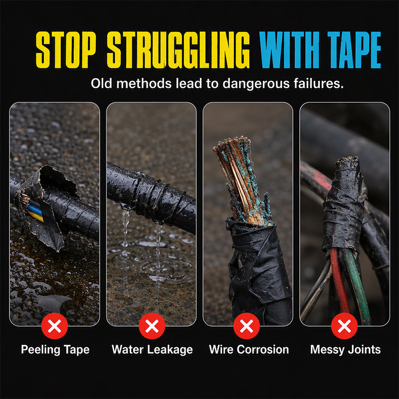 ⚡ 50% korting op vloeibare isolatietape – waterdicht, elektrisch isolerend en eenvoudig aan te brengen.