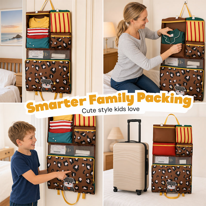 🧳 50% korting op opvouwbare reisorganizer – hangend design, ruimtebesparend en perfect voor kleding & accessoires.